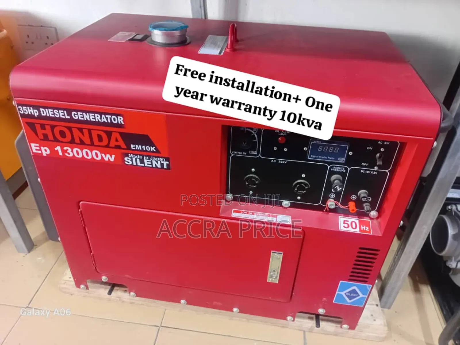 10kva Safe and Sound Operational Generator Honda 10kva
