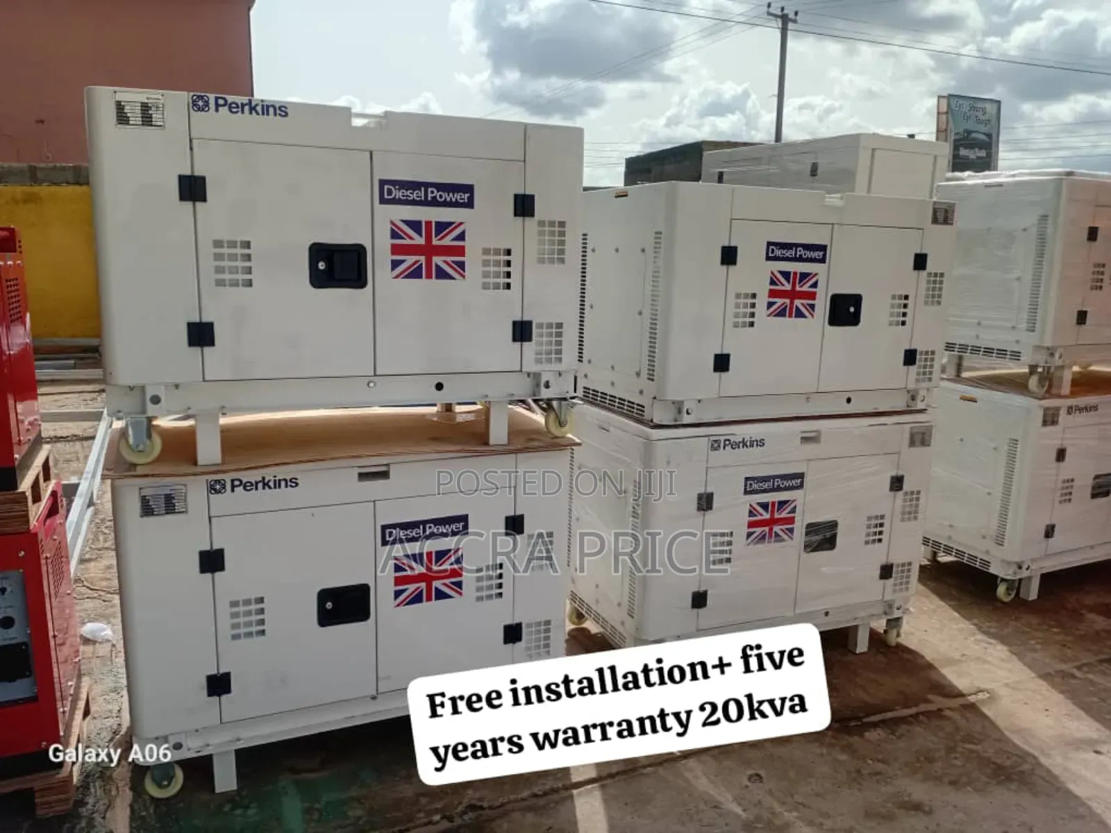 20kva Safe and Sound Operational Generator Perkins 20kva