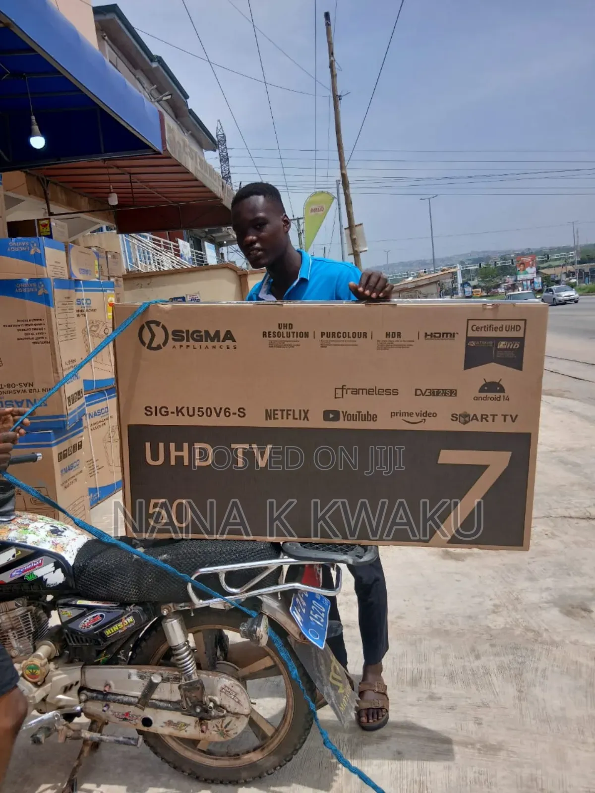 Sigma 50inches Uhd Smart Tv
