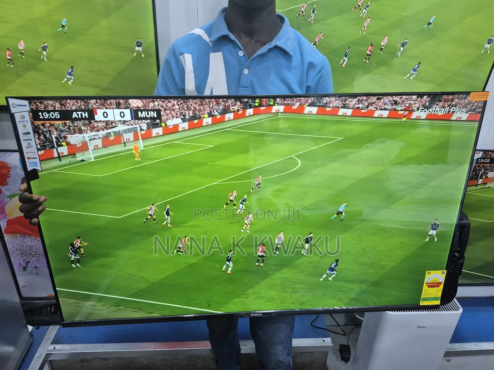 Sigma 50inches Uhd Smart Tv