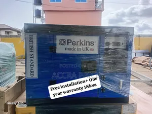 18kva Safe and Sound Operational Generator Perkins 18kva