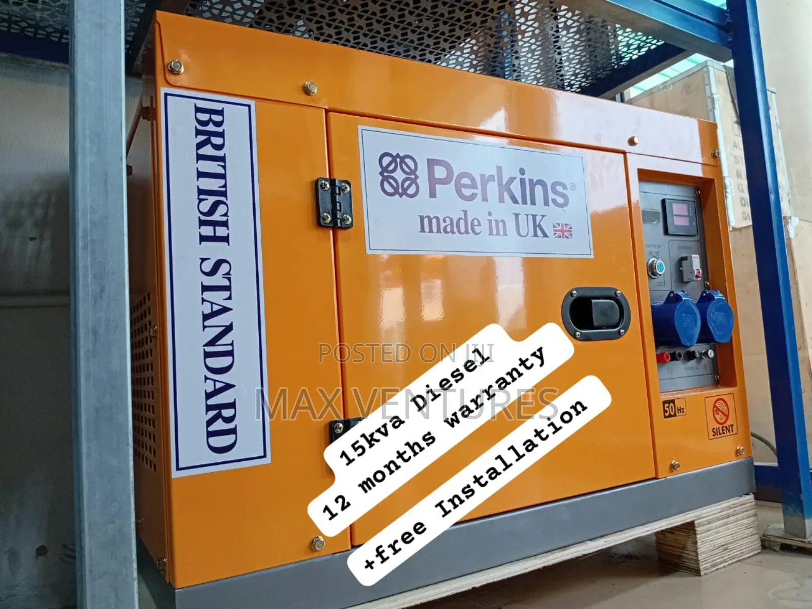 Perkins 15kva Diesel Generator Rock Solid Power Output