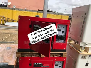 Keyless Entry Start Up 15kva Silent Diesel Genset