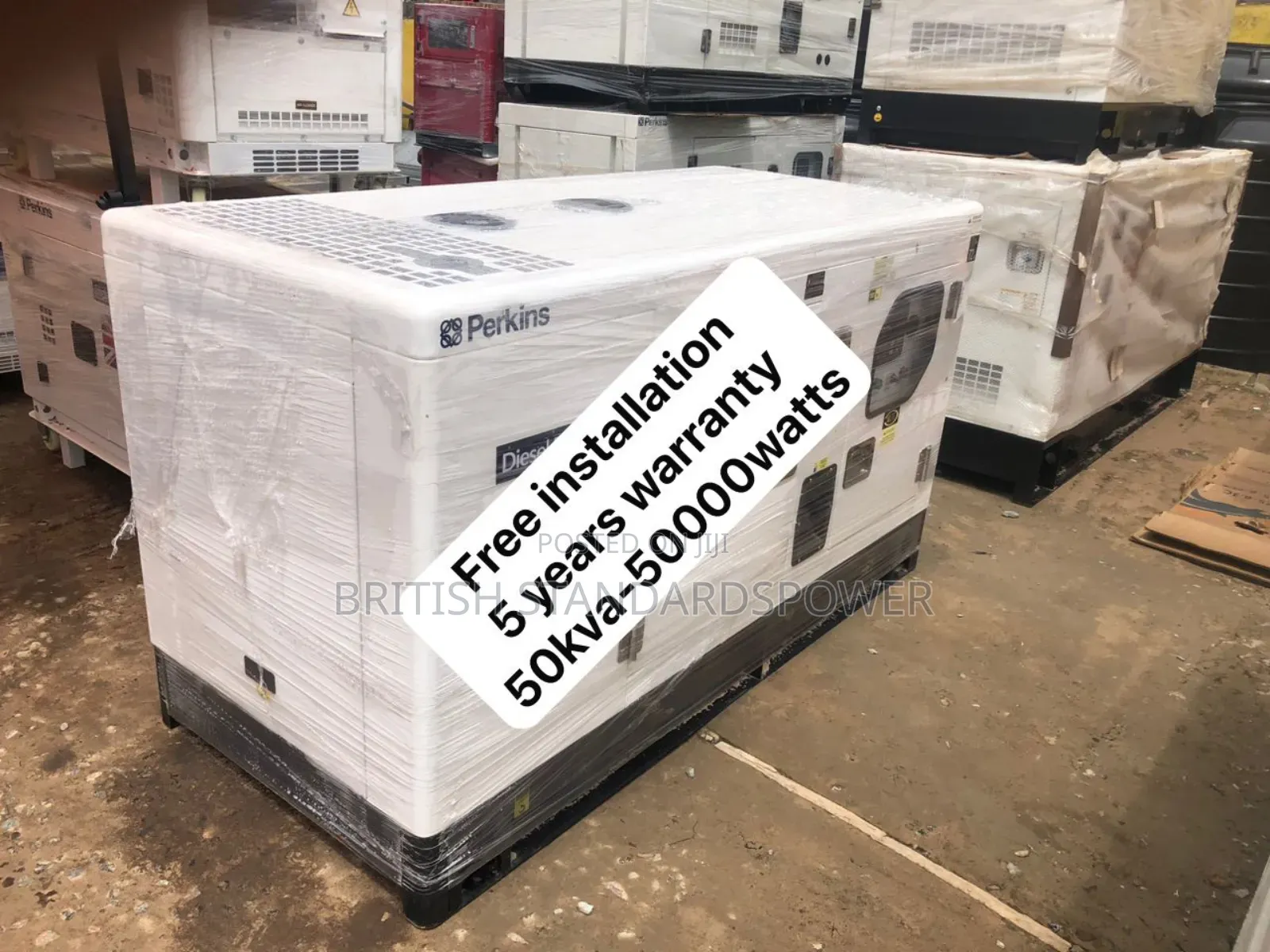 Silent Performance 50kva Diesel Generator