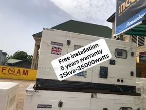 Power Dependent 35kva Diesel Generator