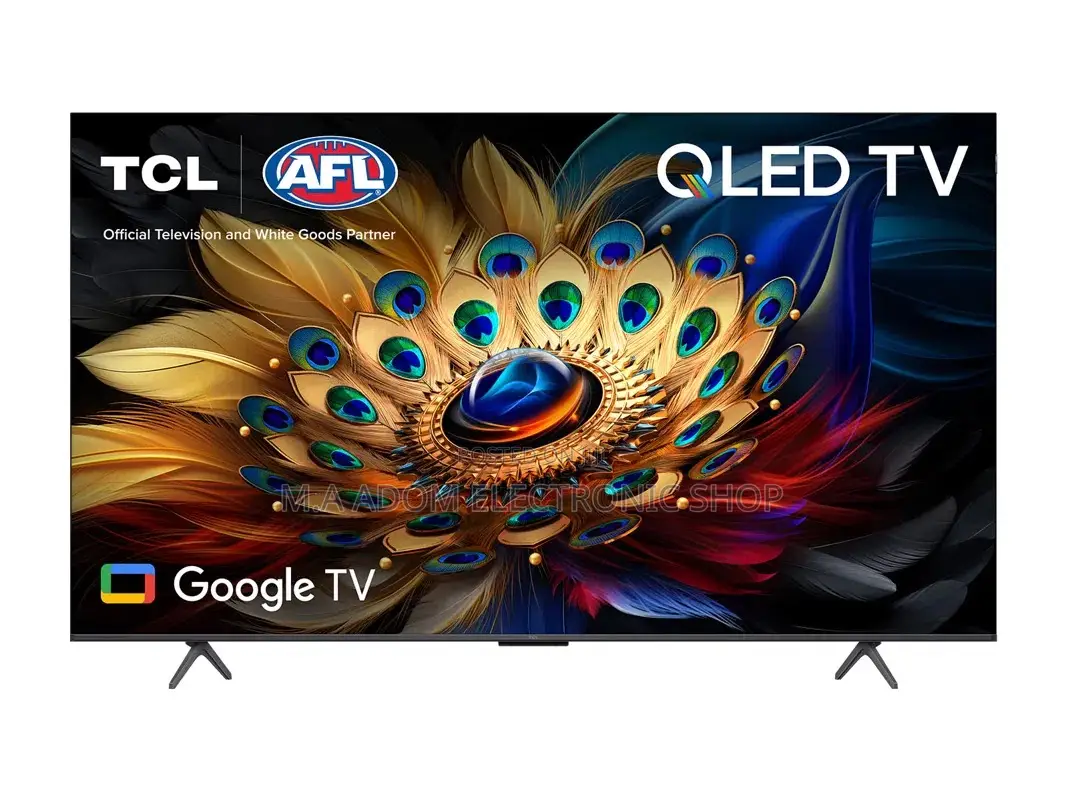 TCL 75” Qled Dolby Atmos With Netflix Youtube