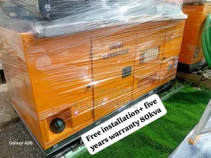 80kva Safe and Sound Operational Generator Perkins 80kva
