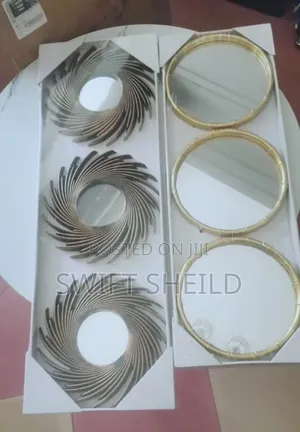 3 Set Decorative Mirror