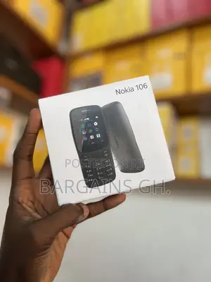 New Nokia 106 Black