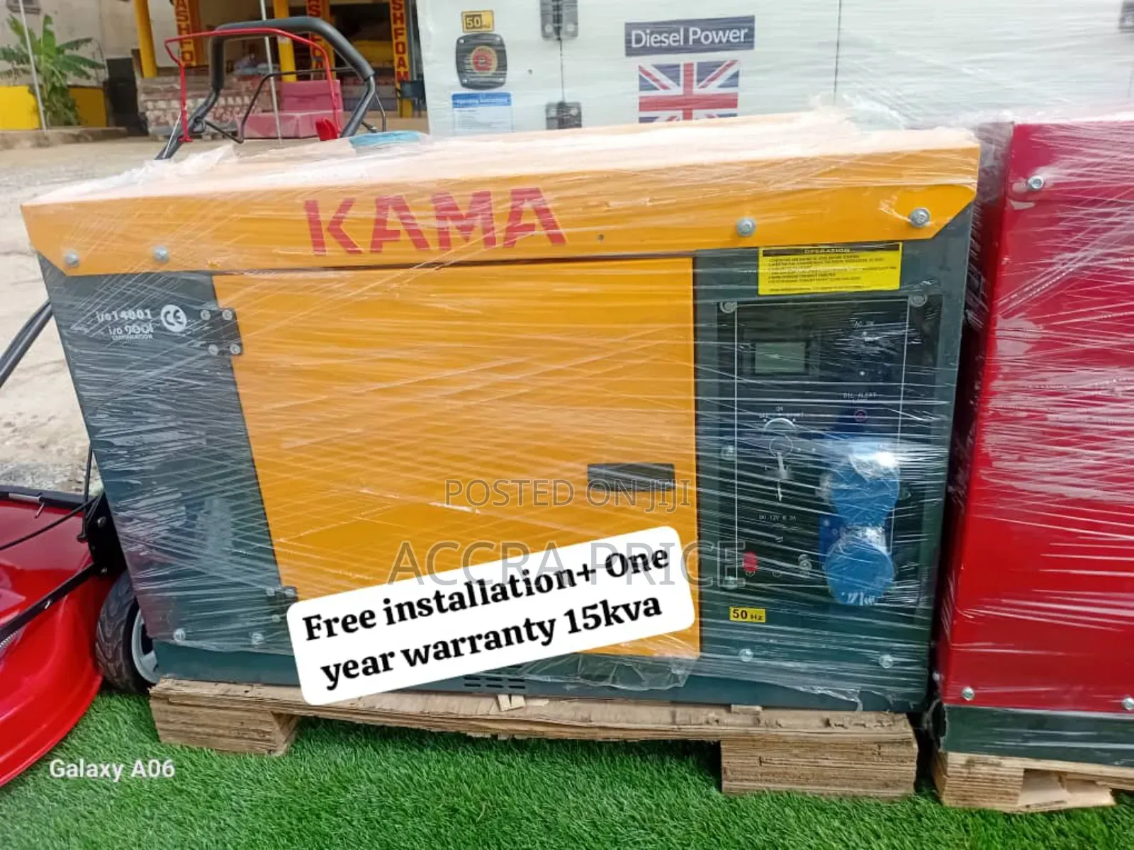 15kva Safe and Sound Operational Generator Kama 15kva