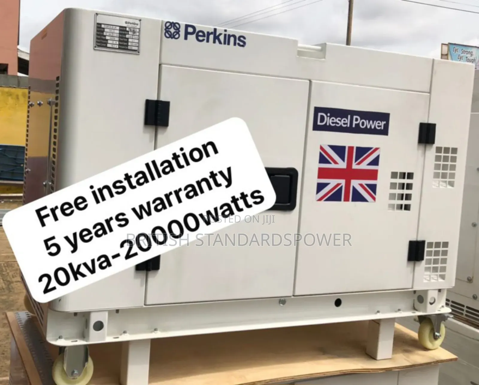 Capacity Output 20kva Diesel Genset