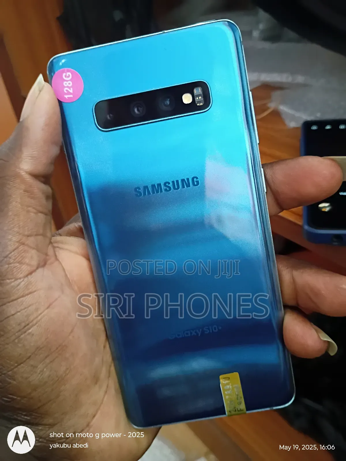 New Samsung Galaxy S10 Plus 128 GB Blue
