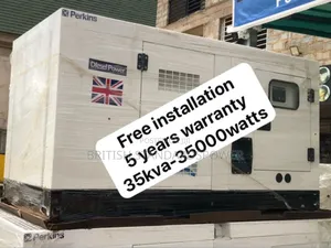 Highly Qualified 35kva Silent Diesel Generator