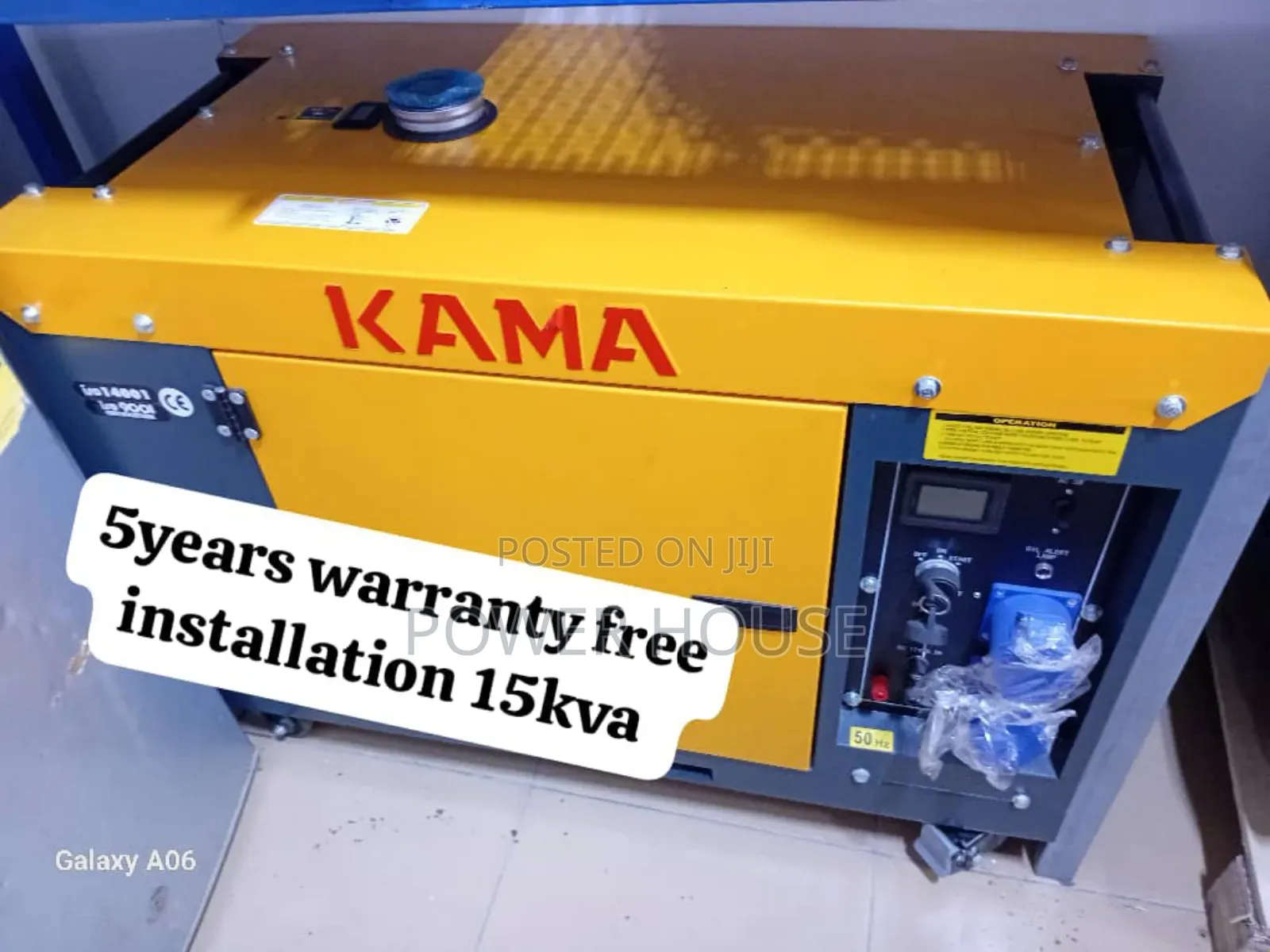 Hub Phlow Kama Generator 15kva Diesel 16500watts