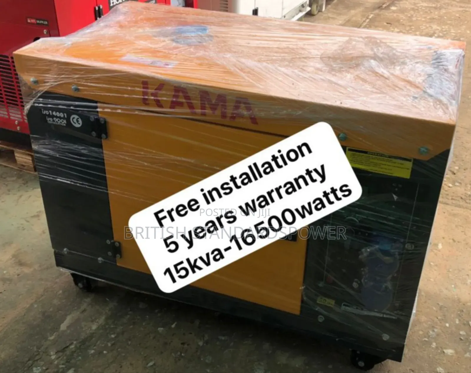 Validated 15kva Silent Diesel Generator