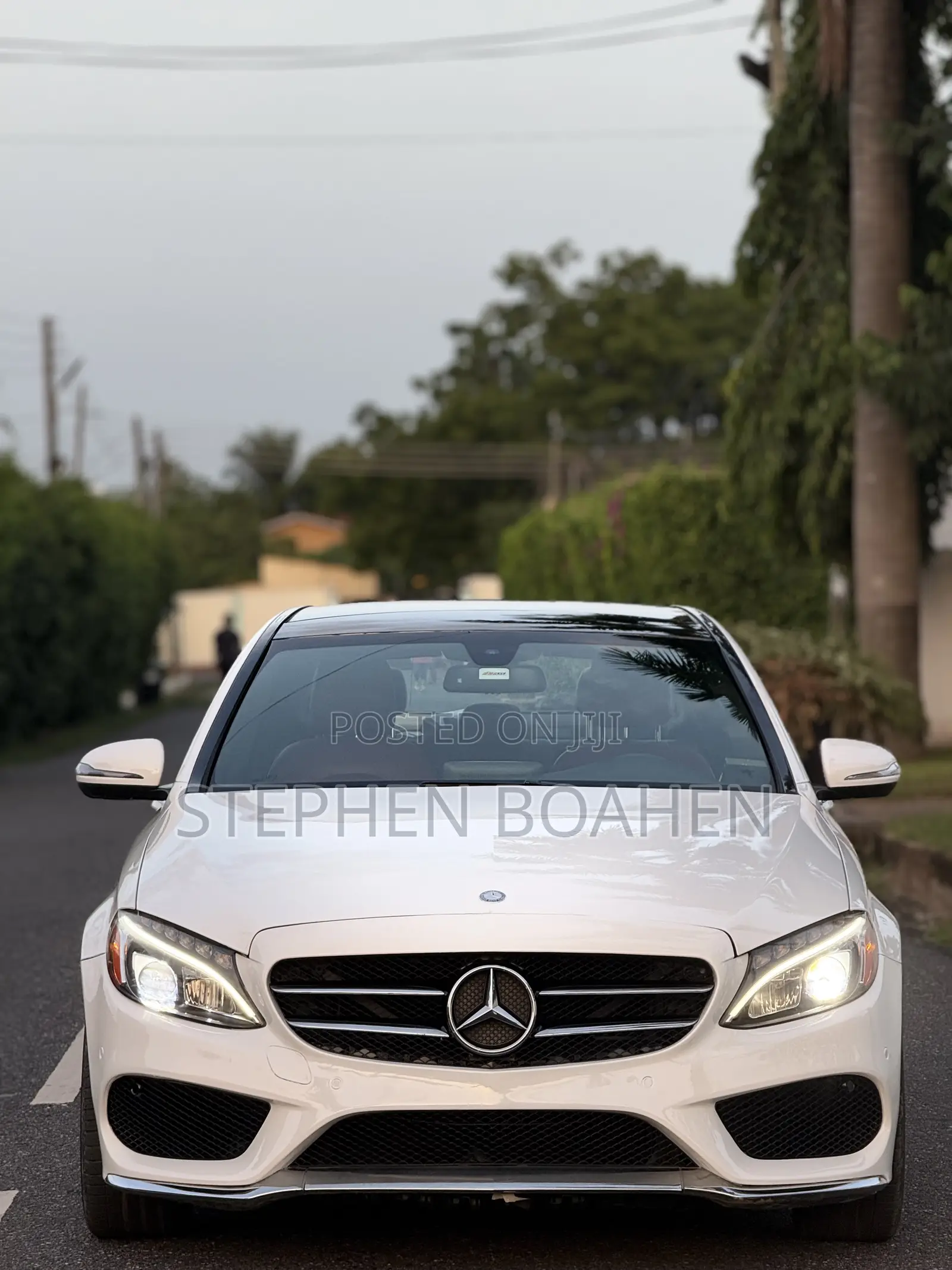 Mercedes-Benz C300 2016 White
