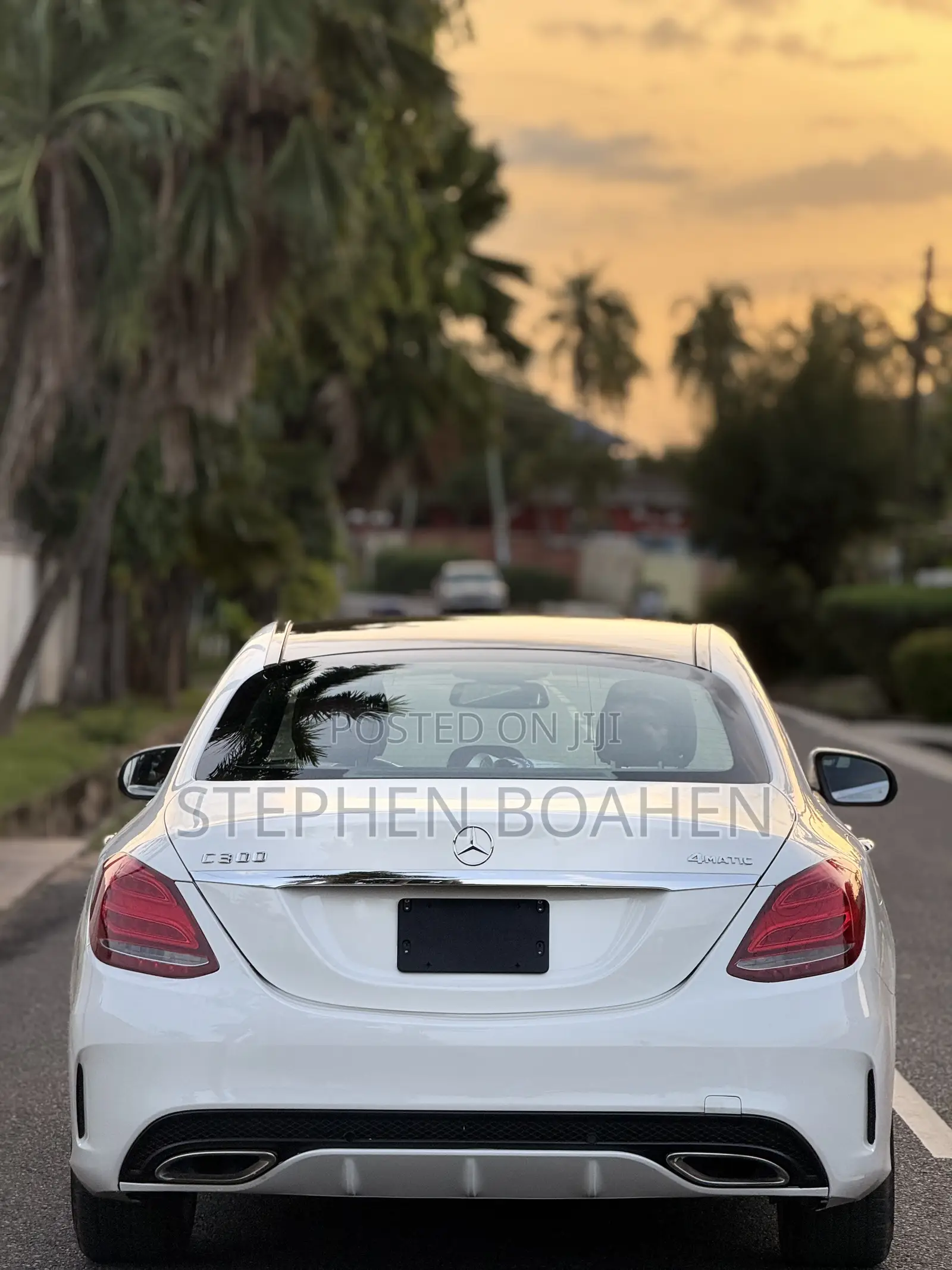 Mercedes-Benz C300 2016 White