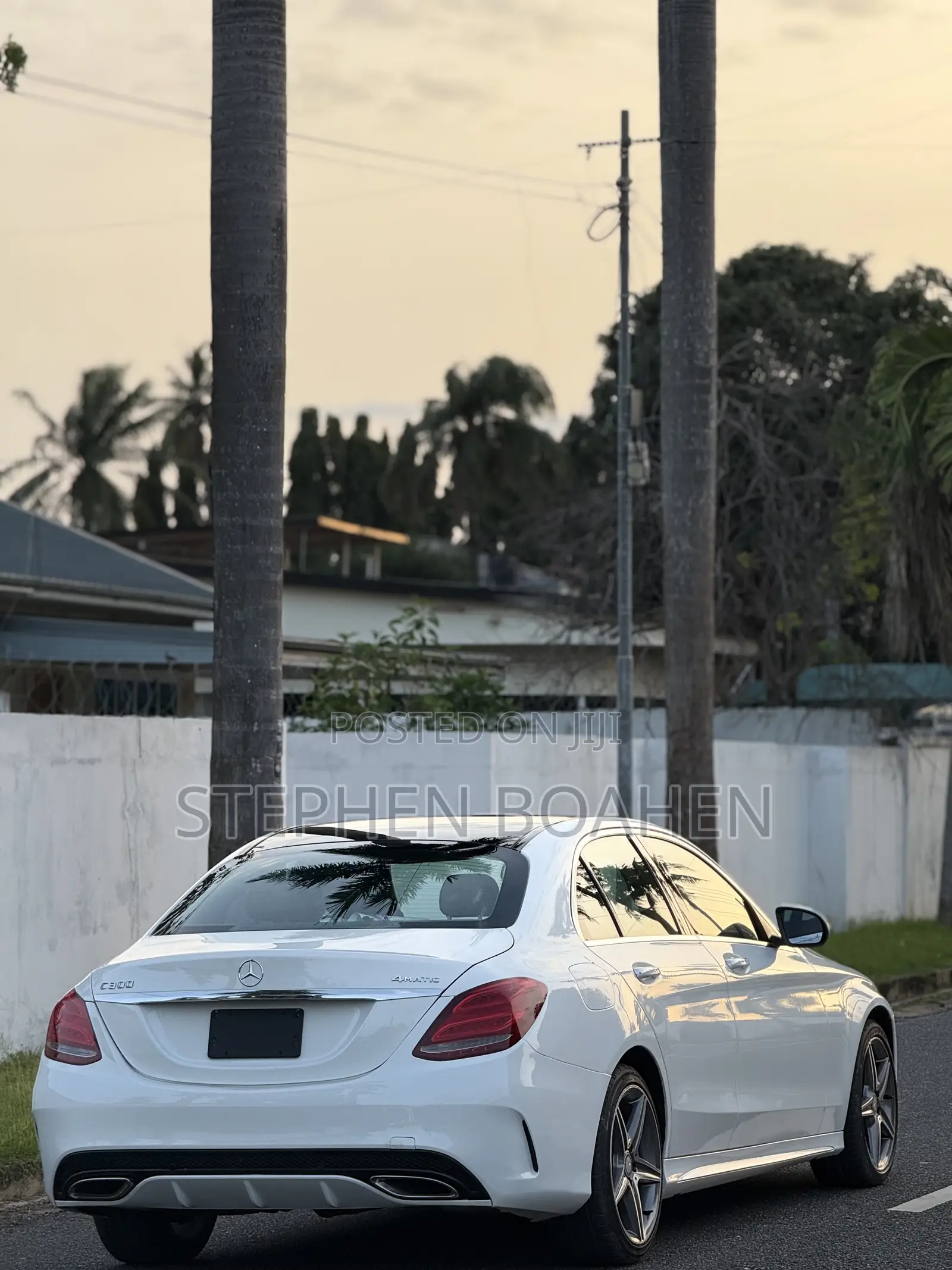 Mercedes-Benz C300 2016 White