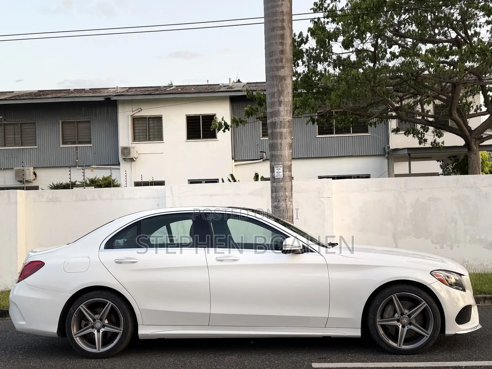 Mercedes-Benz C300 2016 White