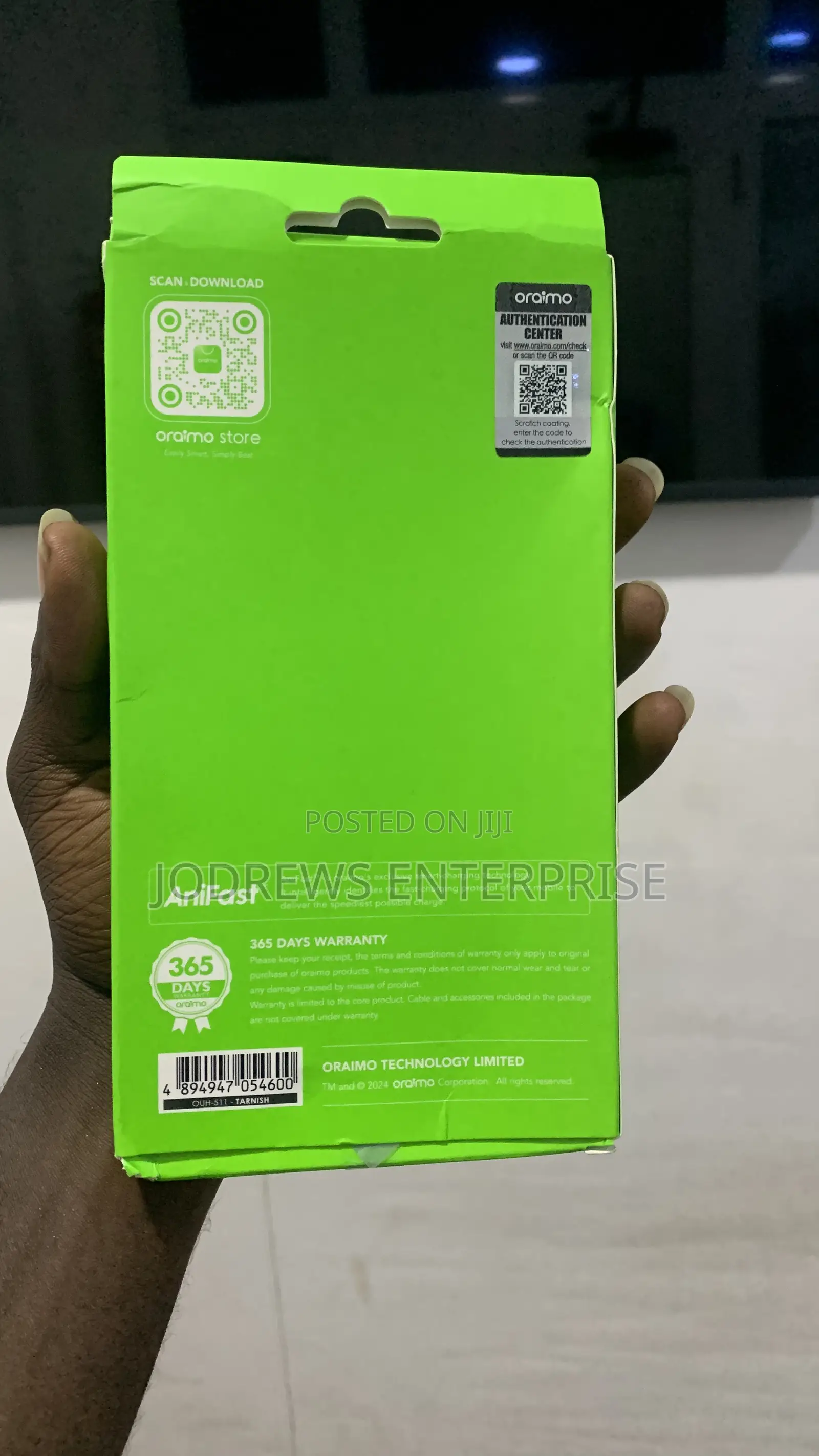 Oraimo Powertrans Usb-C Hub 7-in-1 Multifunctional Adapter