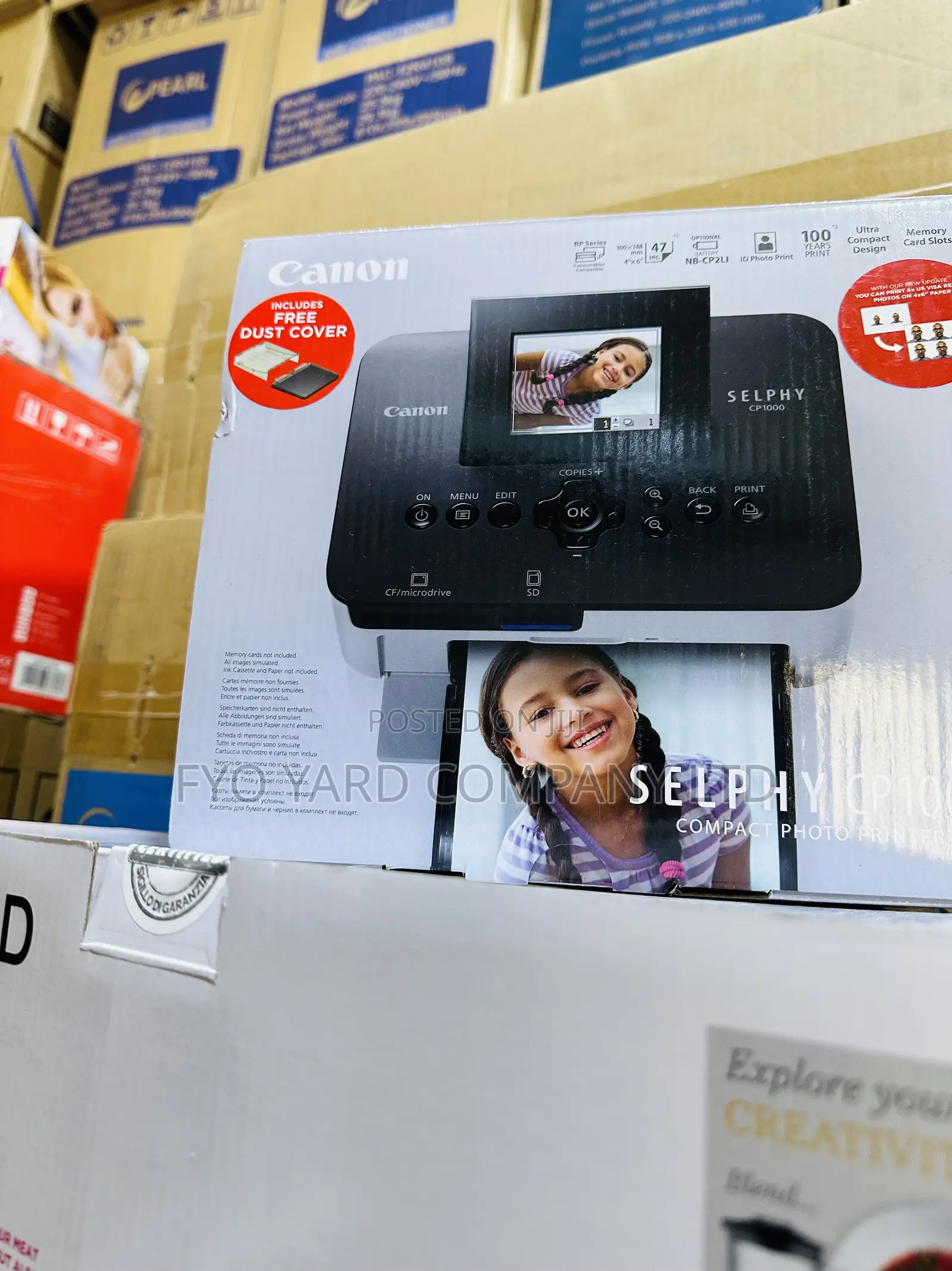 Ultra-Compact, Canon Cp 1000 Portable Photo Printer