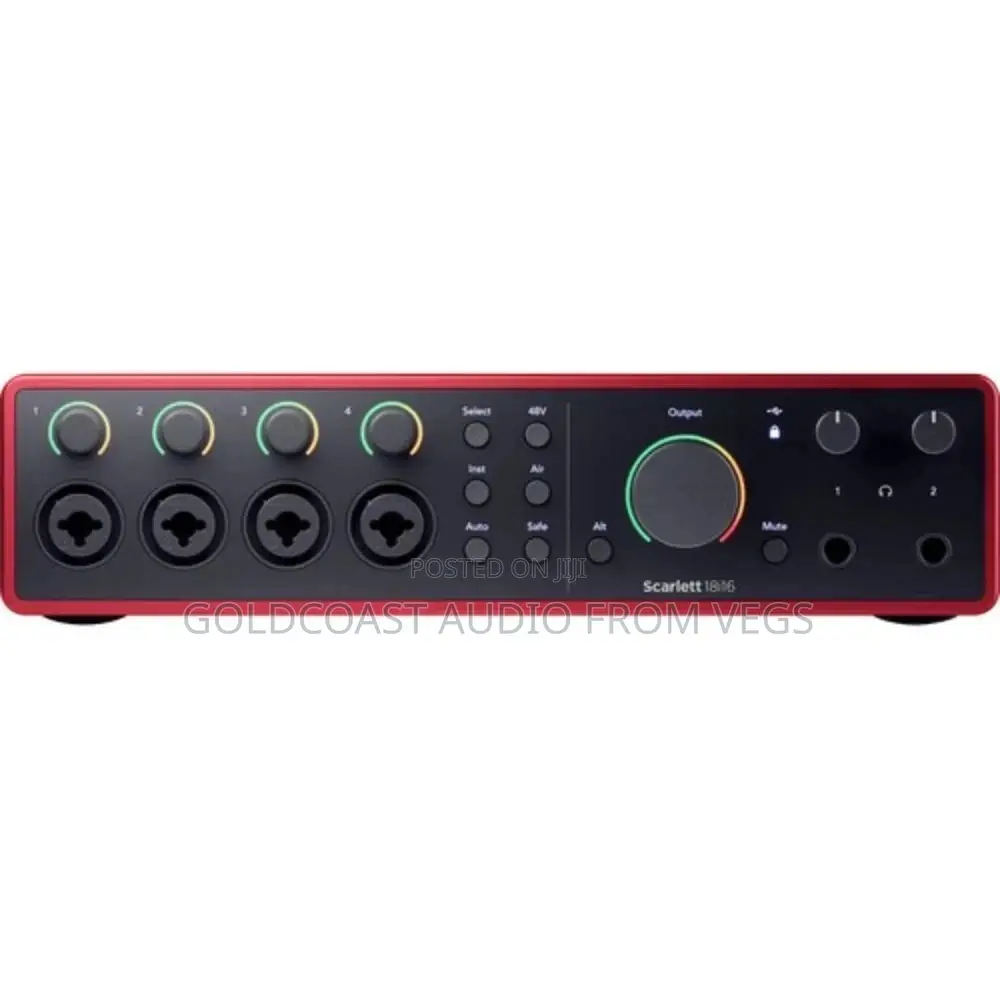 Focusrite Scarlett 18i16 Usb-C Audio/Midi Interface-4th Gen