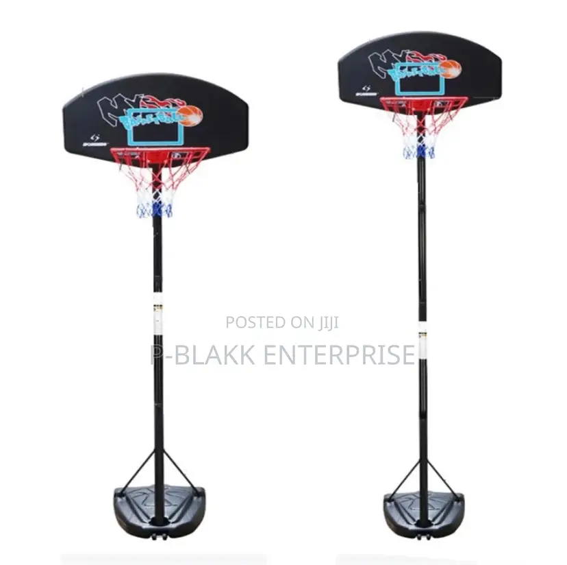 Portable Adjustable Basketball Hoop Stand 5.4ft To10ft
