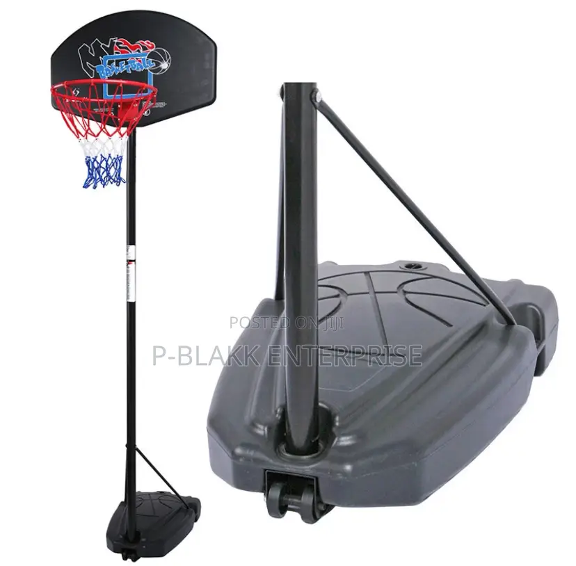Portable Adjustable Basketball Hoop Stand 5.4ft To10ft