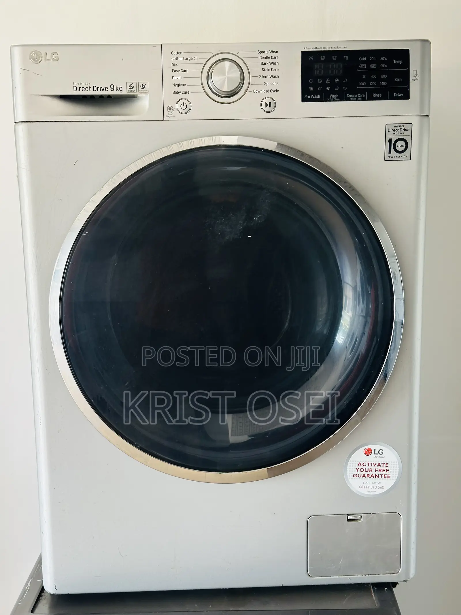 Lg 9kg Washing Machine