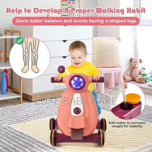 Multifunctional Baby Walker With Light Music.