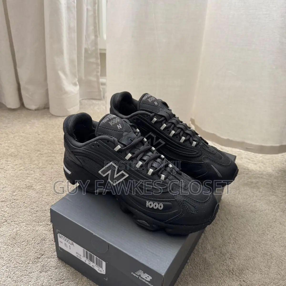 New Balance 1000 Black