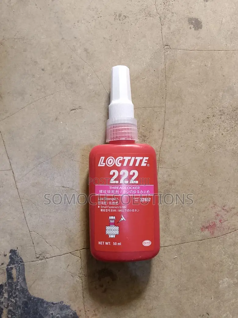 Loctite 222 Threadlocker Low Strength, Removable Adhesive