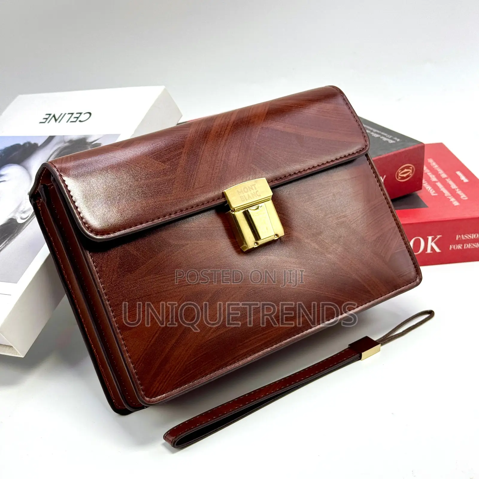 Mont Blanc Large Size Pouches With Lock