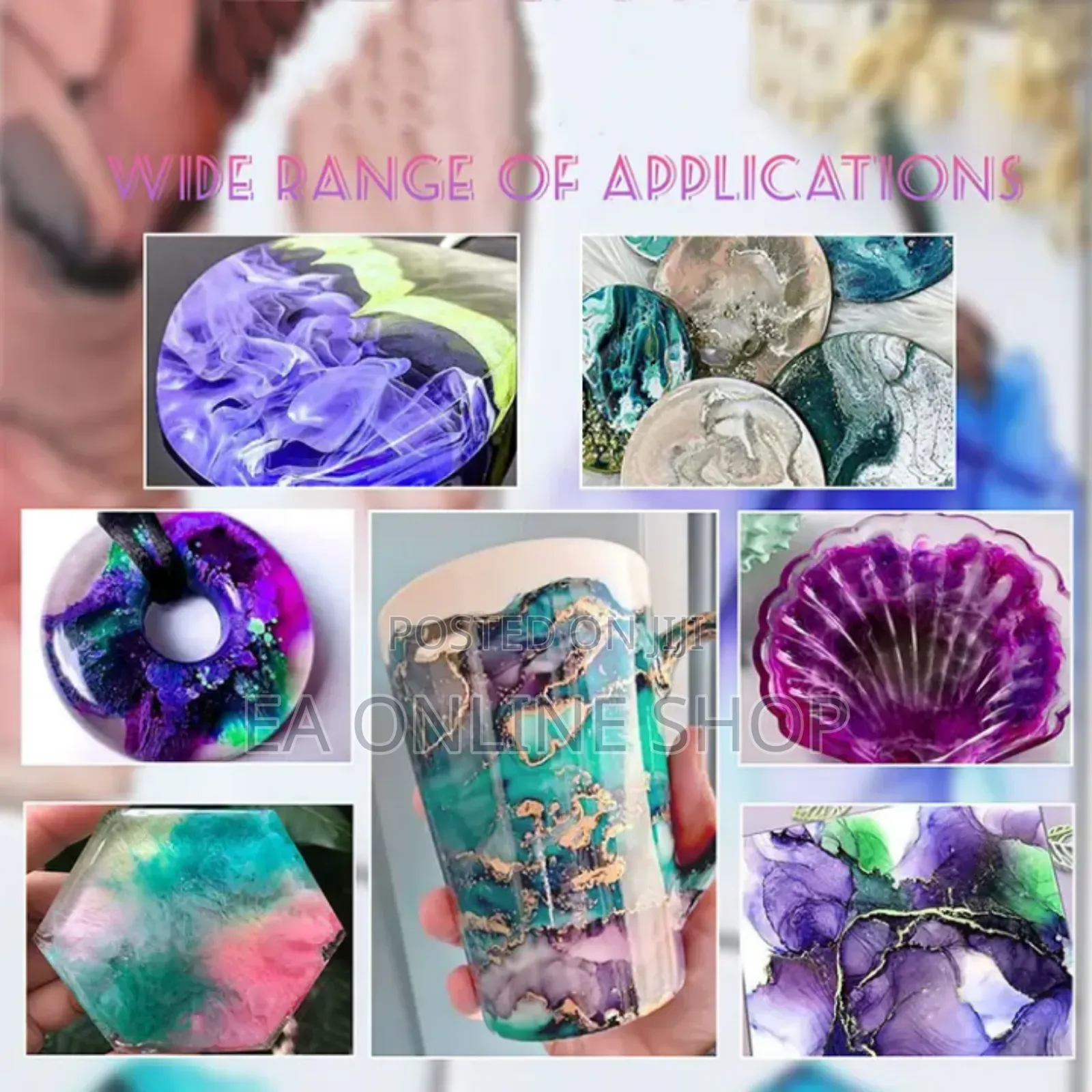 30 Pieces Alcohol Dye Ink Liquid Pigment Epoxy Resin for Art