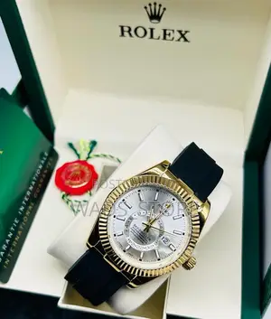 Rolex Watch With Silicone Straps