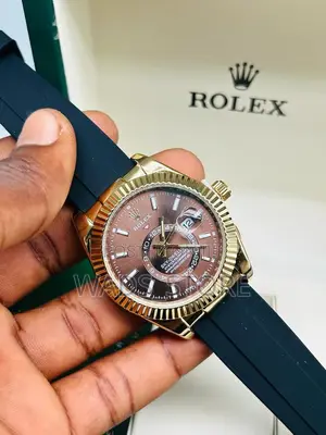Rolex Watch With Silicone Straps