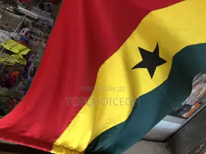 58in (1.66yards) Ghana Flag (Cotton)