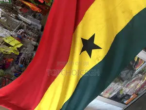 58in (1.66yards) Ghana Flag (Cotton)
