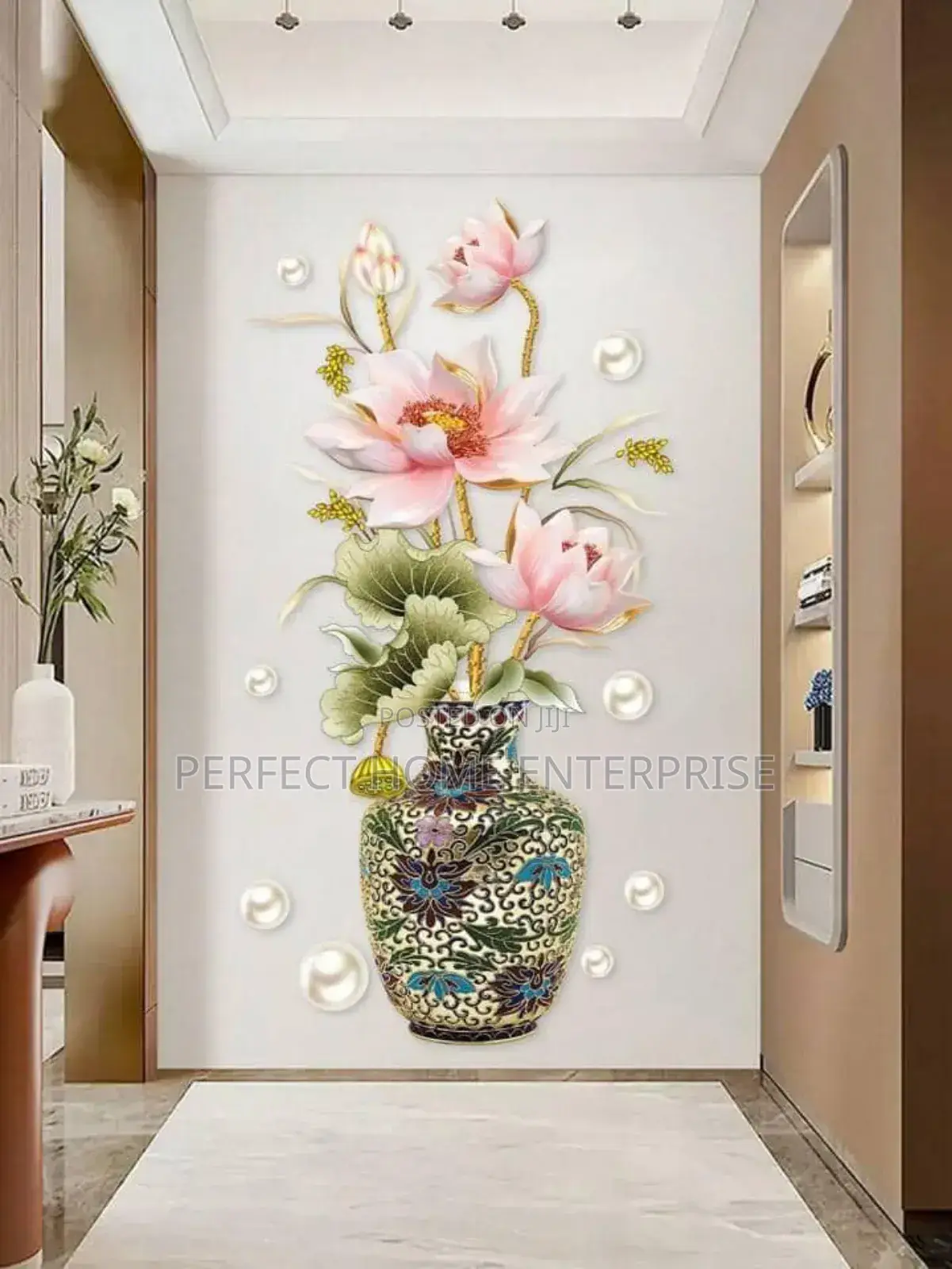 Pot and Butterfly