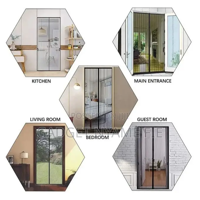 Mesh Magnetic Screen Door - 210cmx110cm