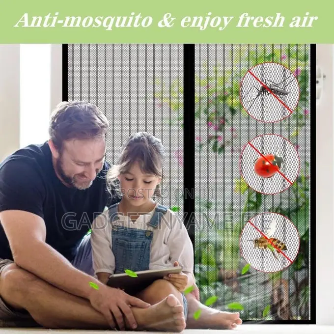 Mesh Magnetic Screen Door - 210cmx110cm