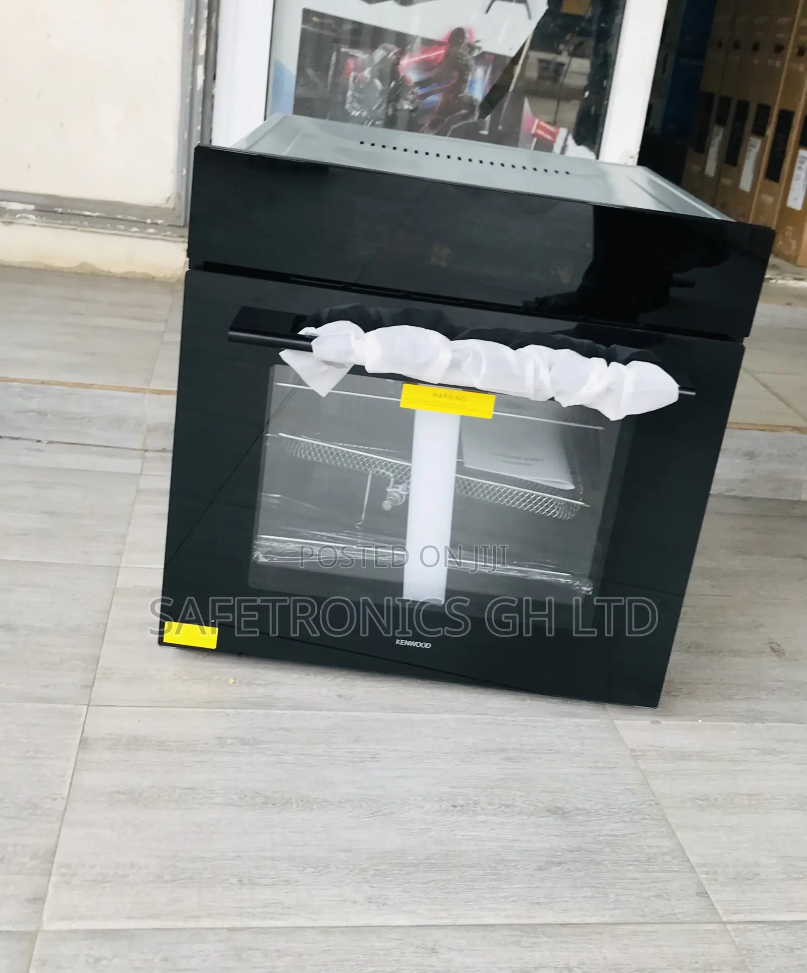 Kindly Check Out 90cm Built-in Black Tempered Oven