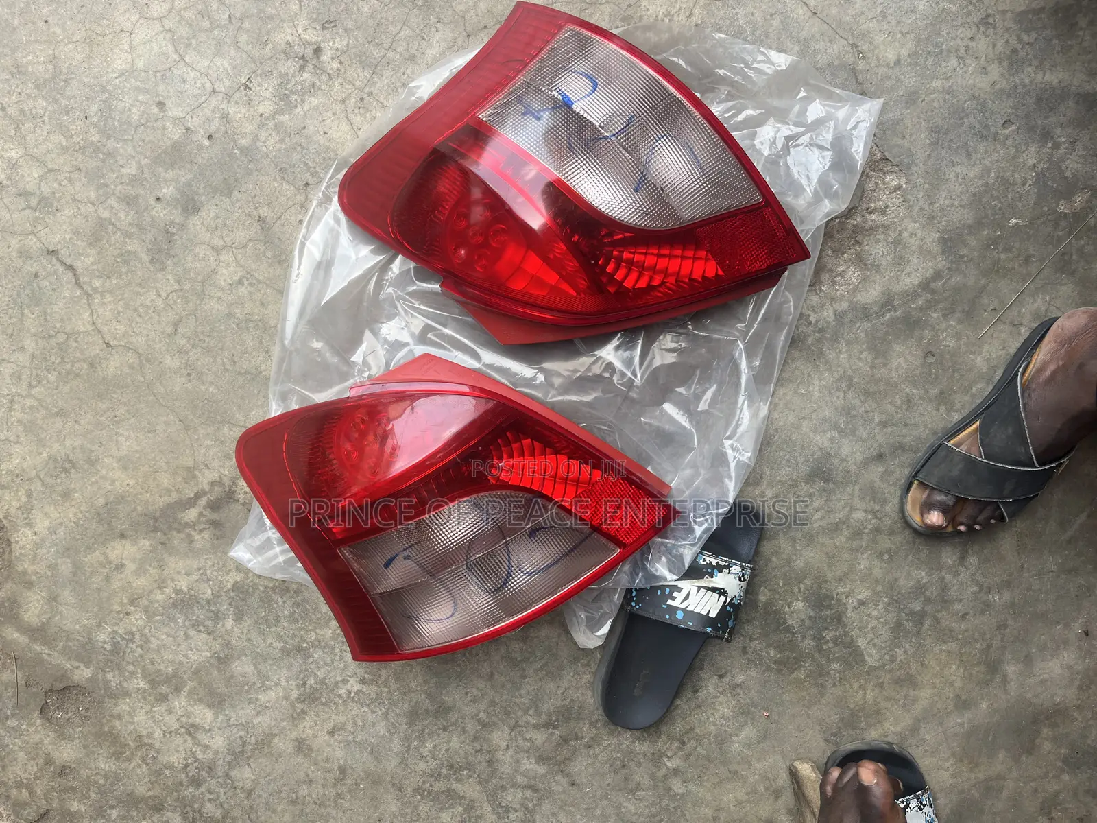 Toyota Vitz Toyota Yaris 2006 2007 Led Tail Light Pair