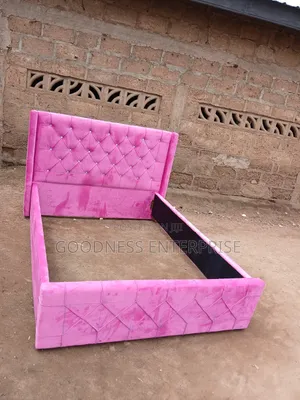 Pink Double Bed Frame