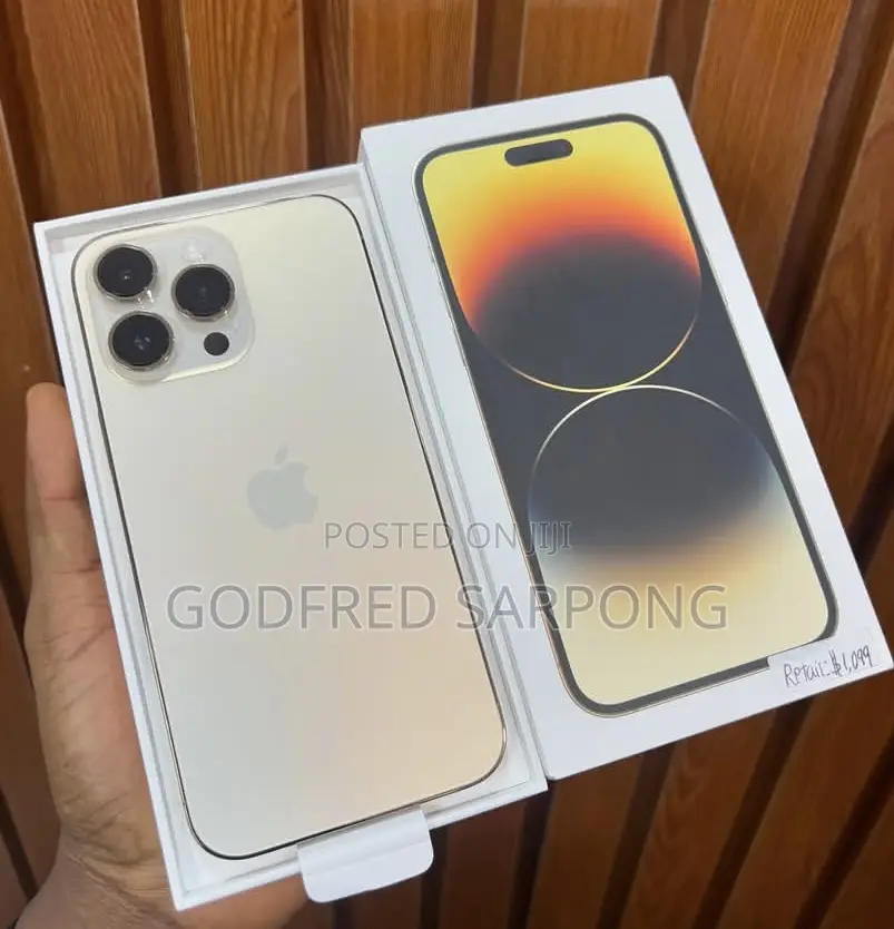 New Apple iPhone 14 Pro Max 256 GB Gold