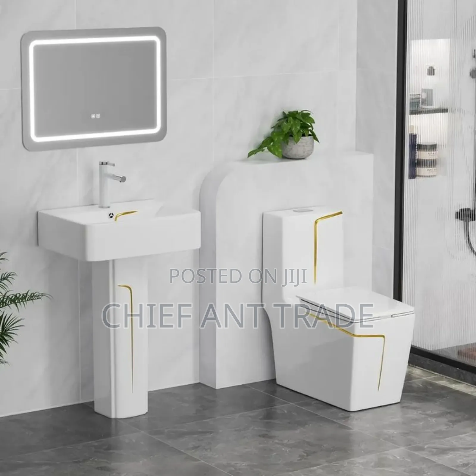 Toilet Seat Wc Water Closet With Basin