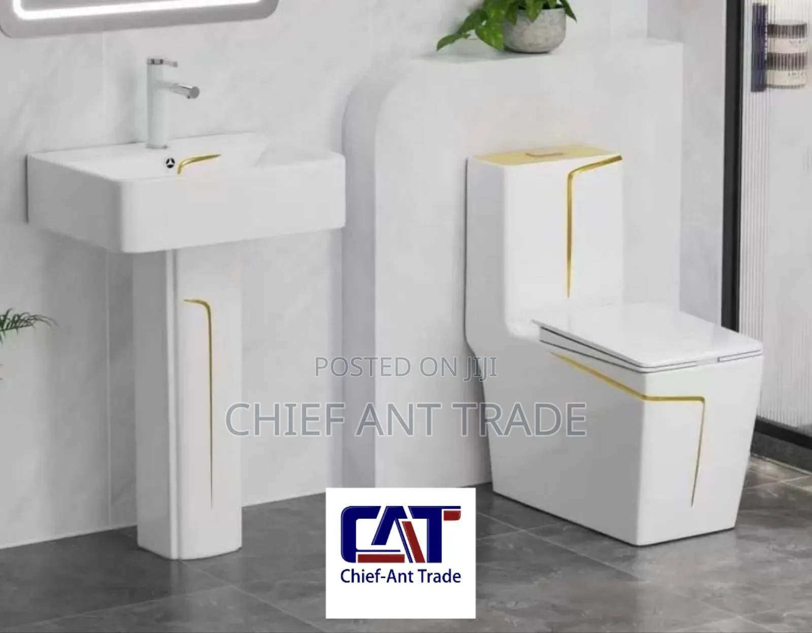 Toilet Seat Wc Water Closet With Basin