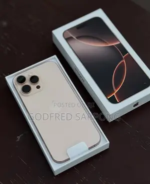 New Apple iPhone 16 Pro Max 256 GB Gold
