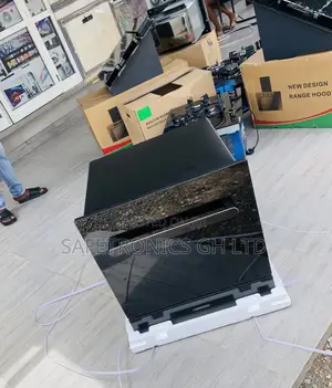 New Fast Tempered Black 90cm Ceramic Dishwasher