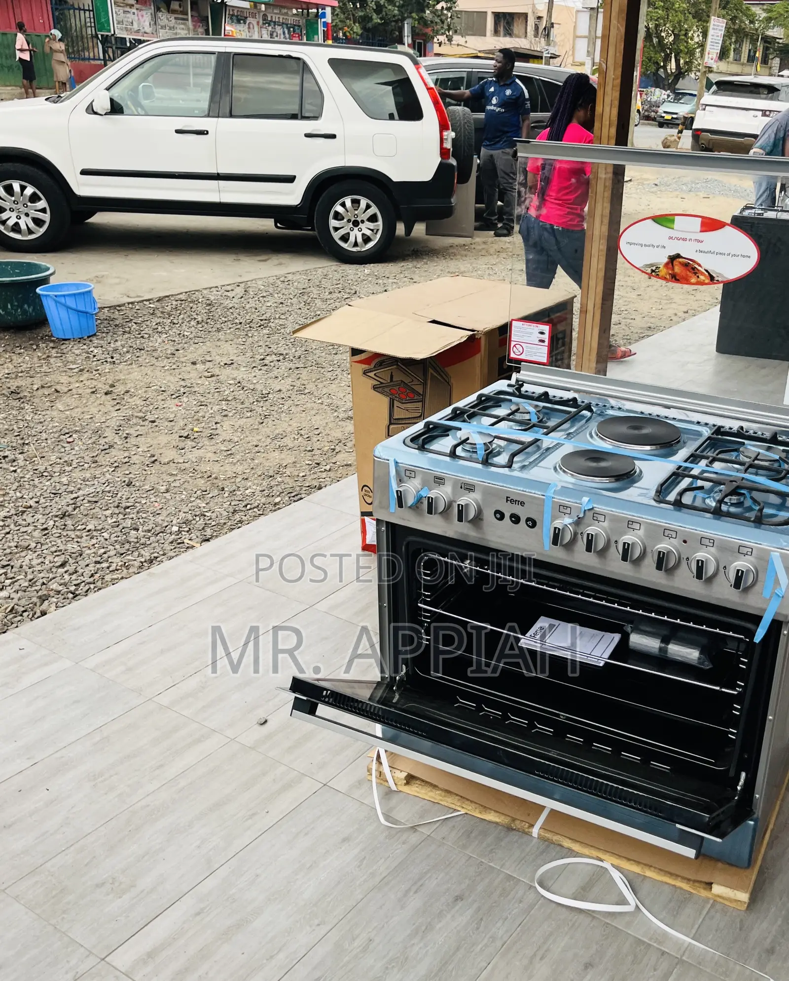 Most Reliable Ferre 60x90 4 Gas With 2 Electric Burner.
